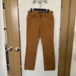 Eddie Bauer Womens 2‎ Tan Brown Shaw Pant